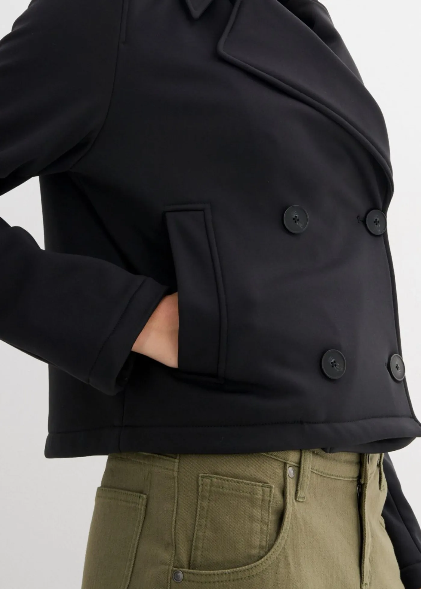 Outlet Chaqueta con capucha desmontable Mujer Chaquetas Y Abrigos