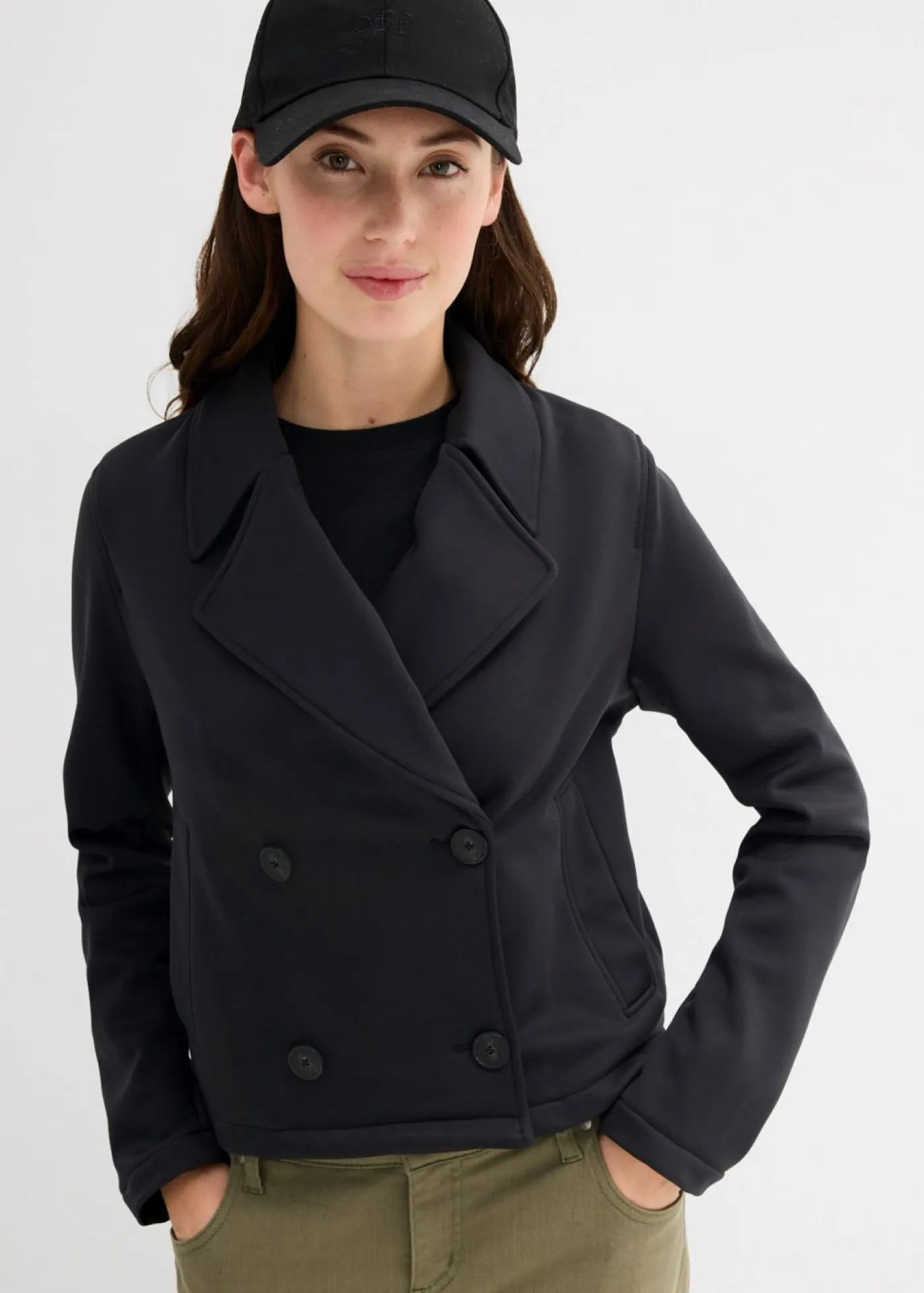 Outlet Chaqueta con capucha desmontable Mujer Chaquetas Y Abrigos