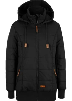 New Chaqueta con detalles de piel sintética para exteriores Mujer Chaquetas Y Abrigos