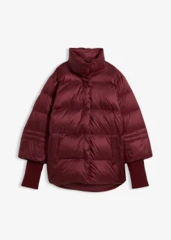 Best Chaqueta con plumón reciclado y mangas de punto Mujer Premium|Chaquetas Y Abrigos