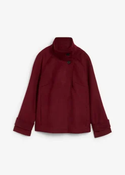 Chaqueta con suave contenido de lana Mujer Premium|Chaquetas Y Abrigos