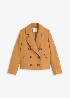 Online Chaqueta corta con aspecto de lana Mujer Chaquetas Y Abrigos