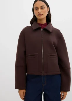 Chaqueta corta de neopreno Mujer Esenciales|Chaquetas Y Abrigos