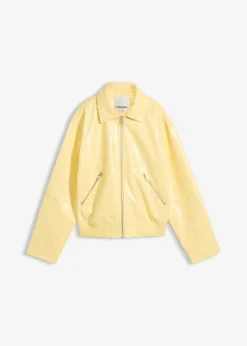 Hot Chaqueta corta de piel sintética Mujer Chaquetas Y Abrigos|Novedades