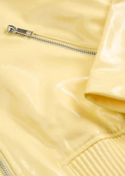 Hot Chaqueta corta de piel sintética Mujer Chaquetas Y Abrigos|Novedades
