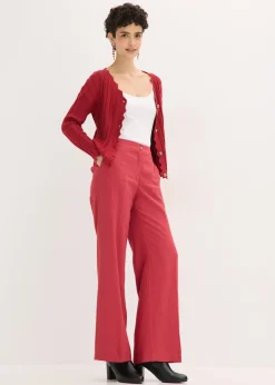 Best Chaqueta corta de punto ajour Mujer Jerséis|Novedades