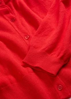 Sale Chaqueta corta de punto con contenido de seda Mujer Premium|Jerséis