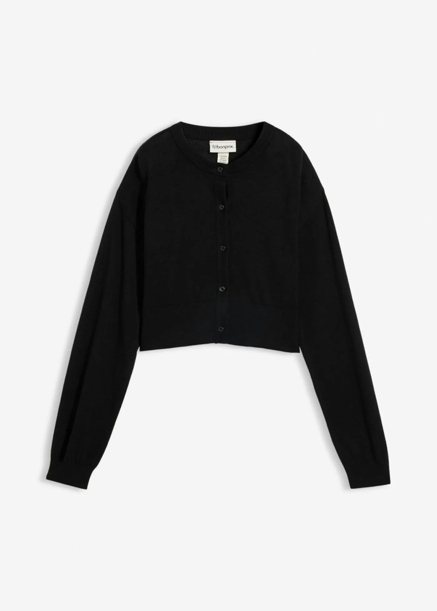 Outlet Chaqueta corta de punto con contenido de seda Mujer Premium|Jerséis