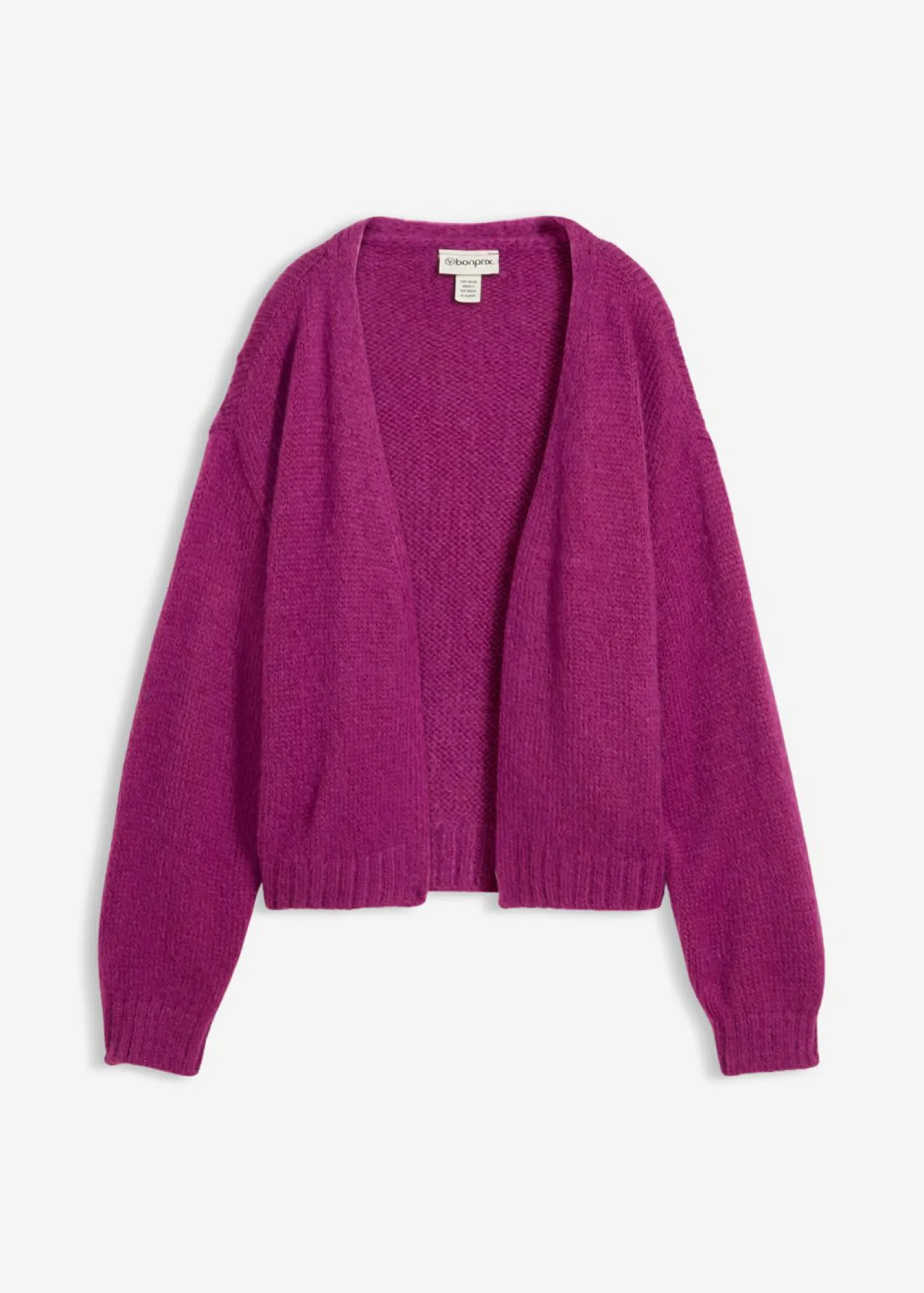 Online Chaqueta corta de punto grueso con corte holgado Mujer Jerséis|Ropa De Punto