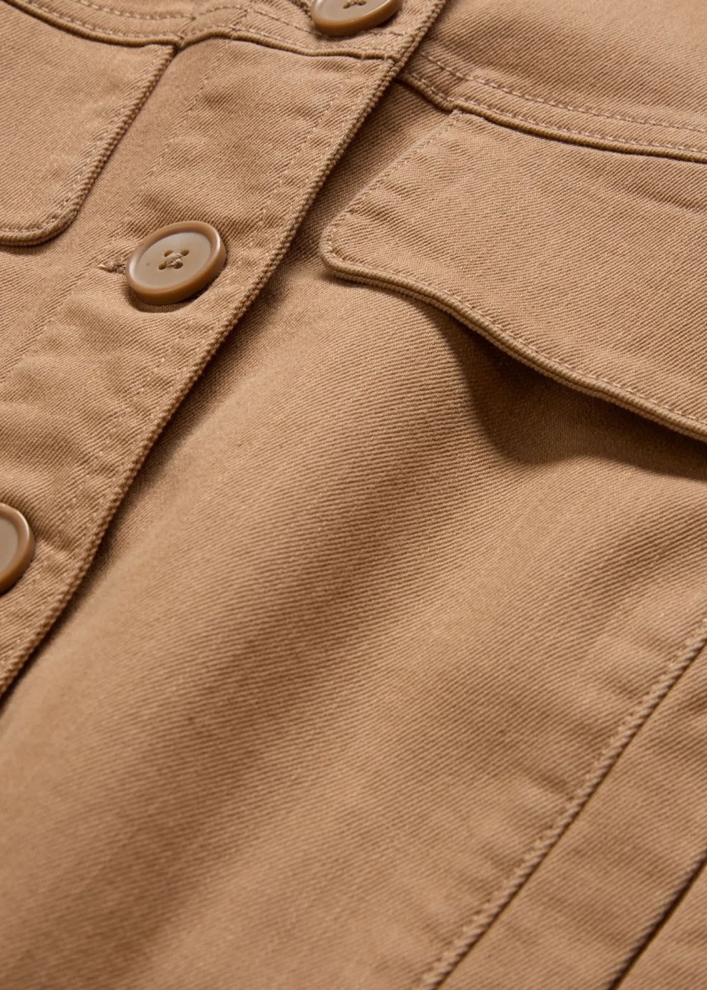 Hot Chaqueta corta de sarga Mujer Chaquetas Y Abrigos