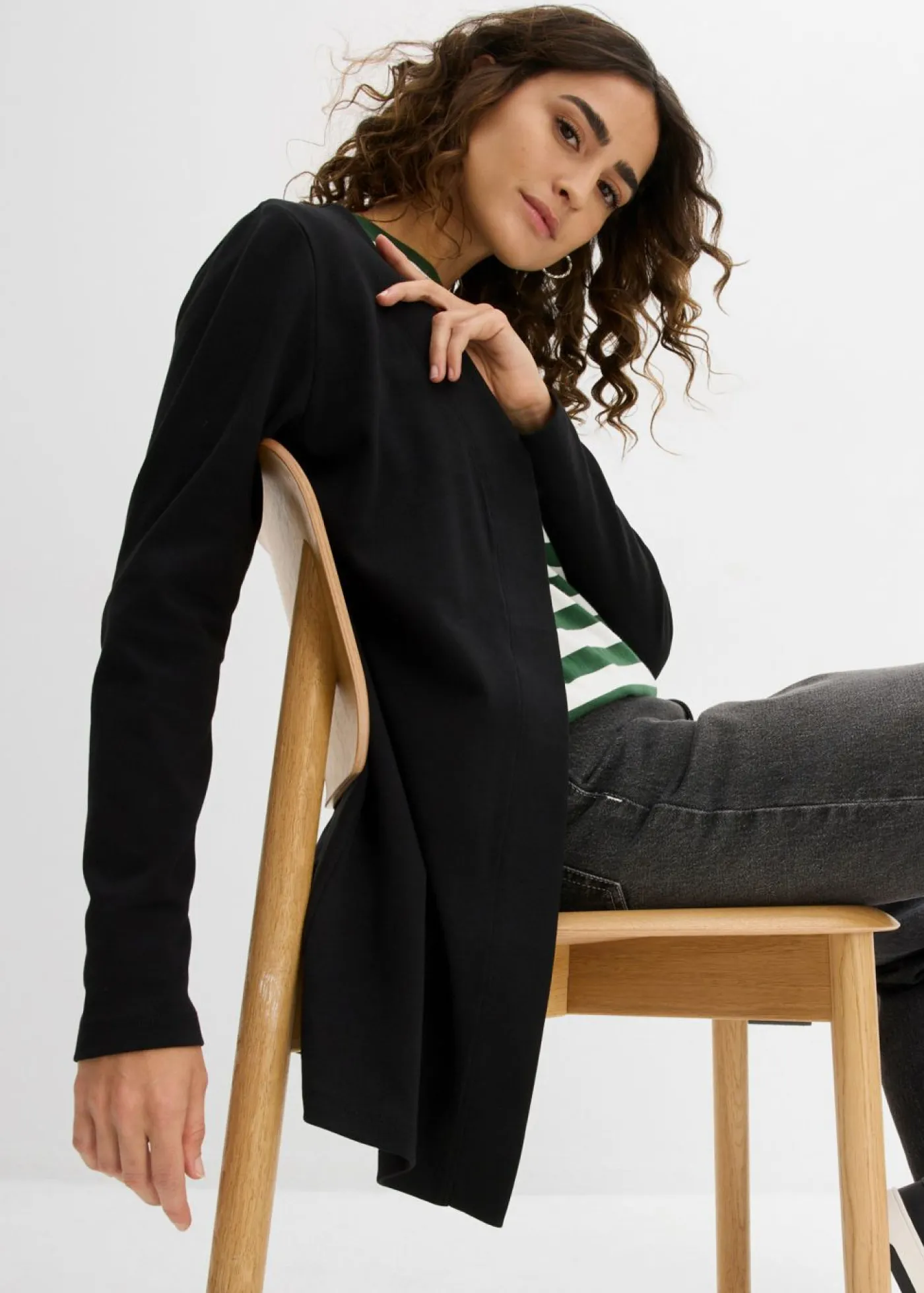 Online Chaqueta de algodón orgánico puro Mujer Básicos|Camisetas