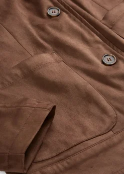 Chaqueta de ante sintético Mujer Chaquetas Y Abrigos