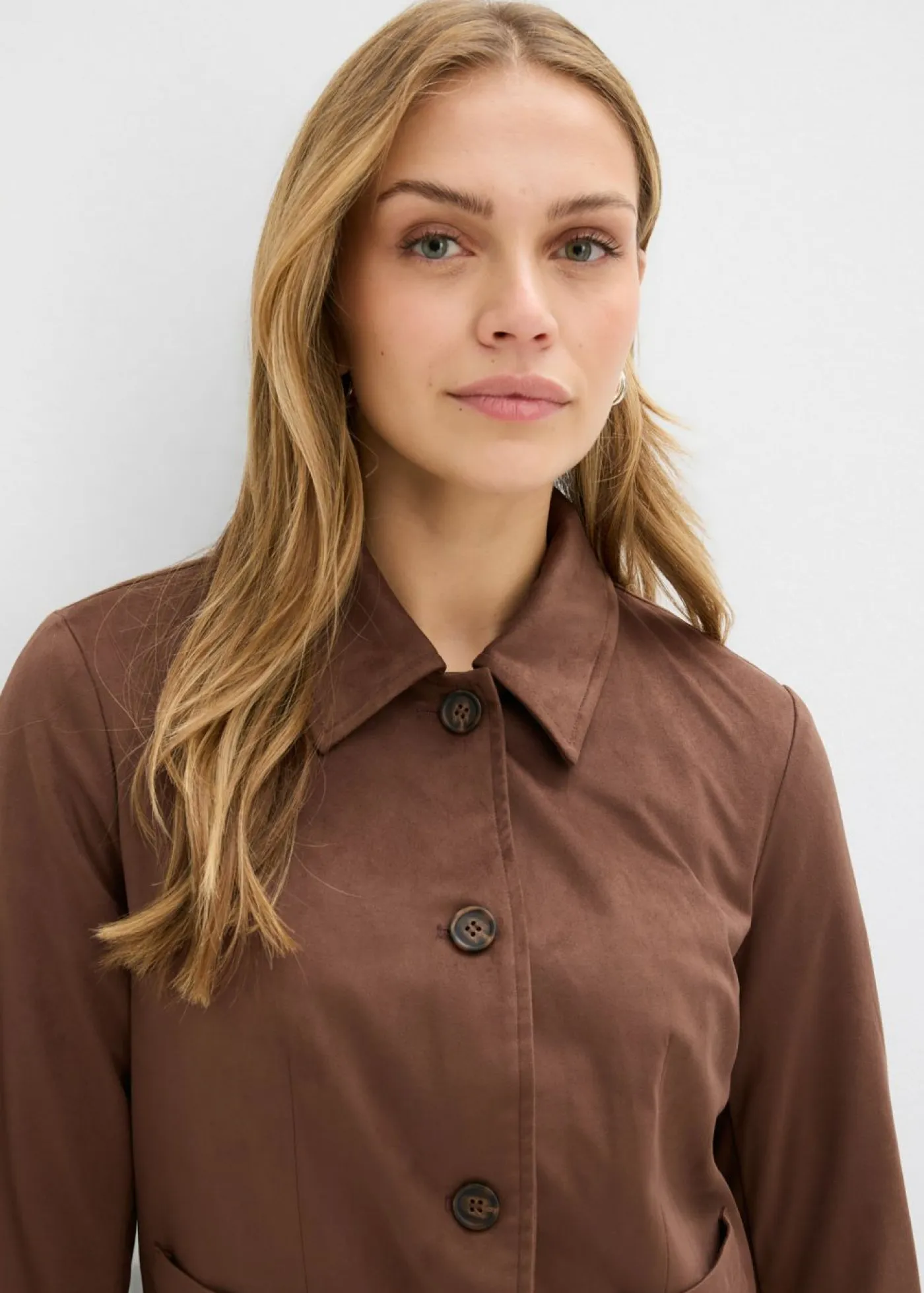 Chaqueta de ante sintético Mujer Chaquetas Y Abrigos