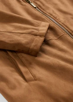 Online Chaqueta de ante sintético Mujer Chaquetas Y Abrigos