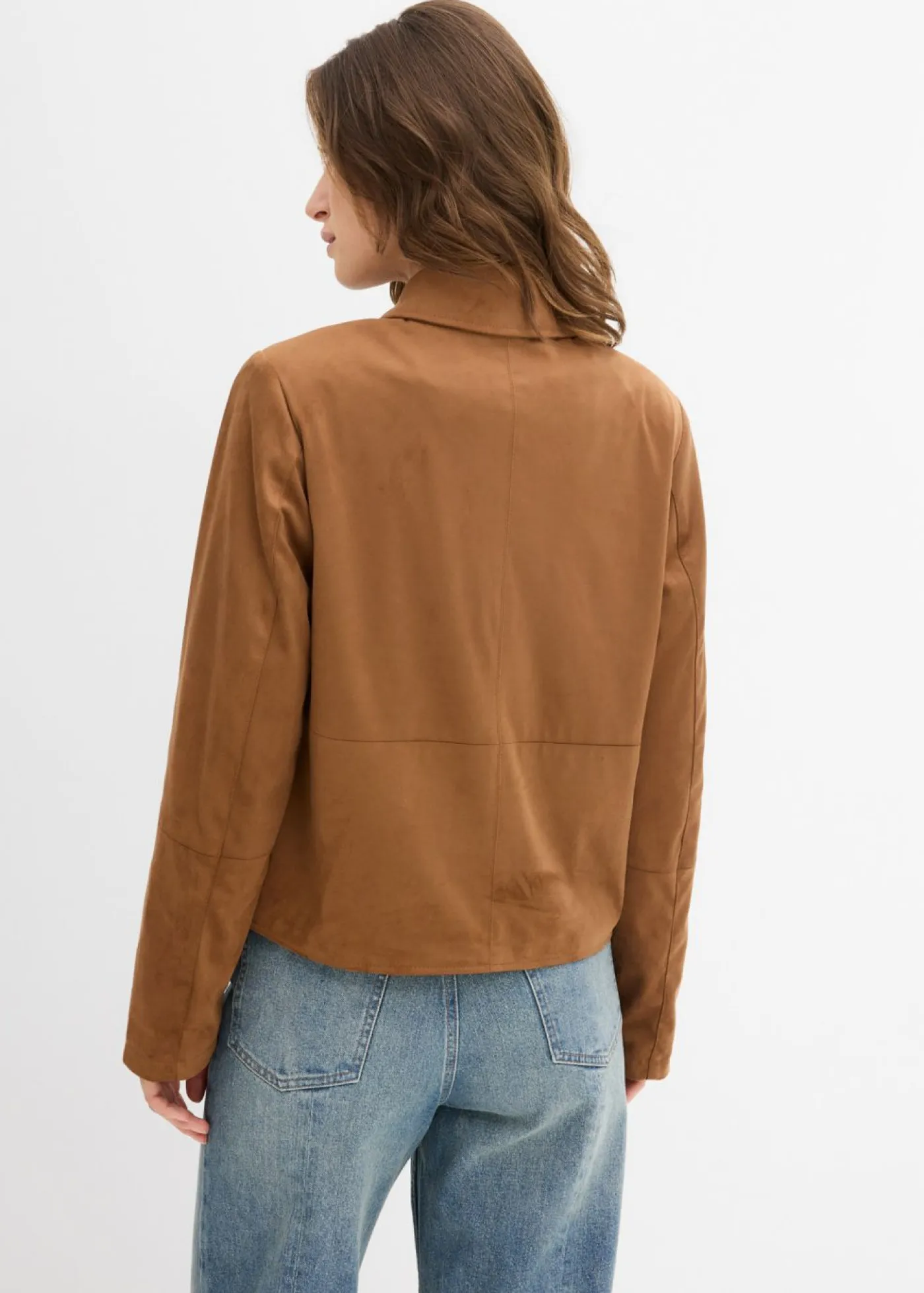 Online Chaqueta de ante sintético Mujer Chaquetas Y Abrigos