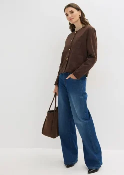 Online Chaqueta de ante sintético Mujer Chaquetas Y Abrigos