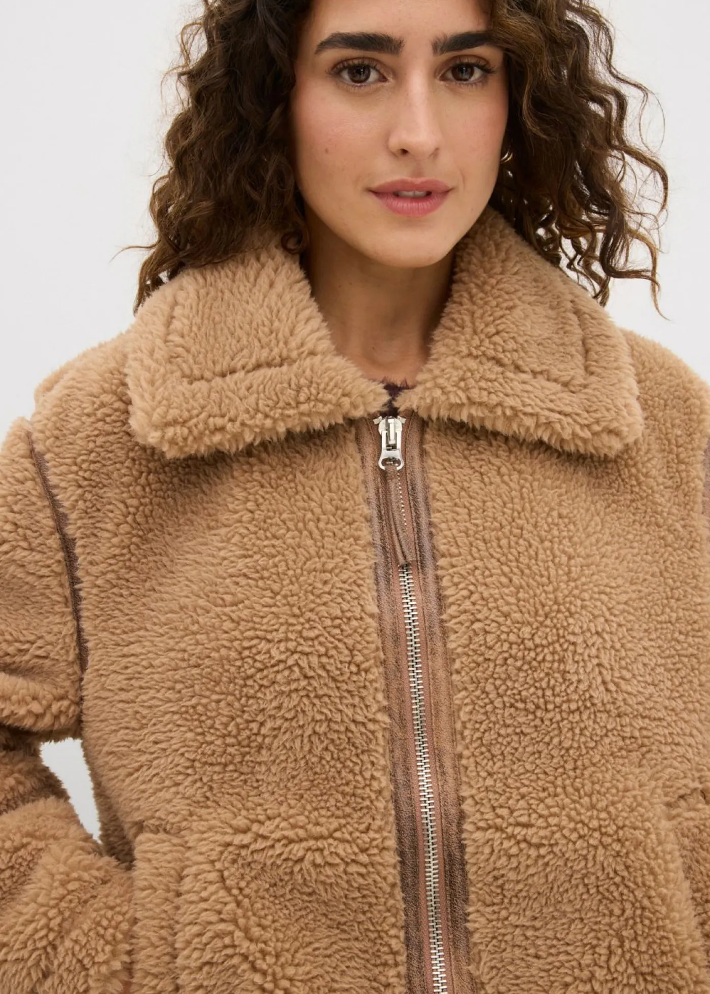Hot Chaqueta de borrego sintético Mujer Chaquetas Y Abrigos