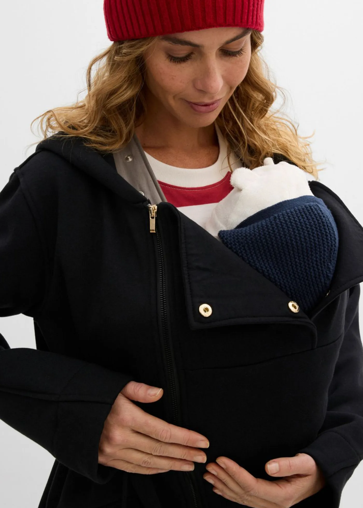 Online Chaqueta de chándal 3 en 1 para el embarazo y después, con inserto para bebé Mujer Premamá