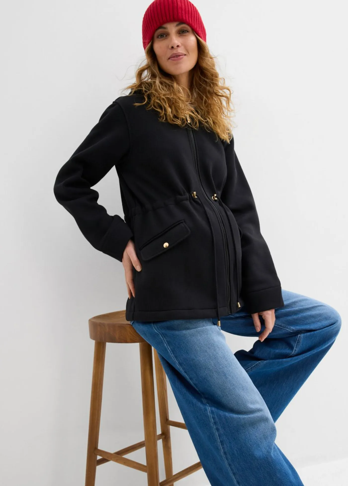 Online Chaqueta de chándal 3 en 1 para el embarazo y después, con inserto para bebé Mujer Premamá