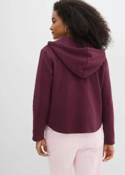Hot Chaqueta de chándal con capucha y poliéster reciclado Mujer Ropa Cómoda