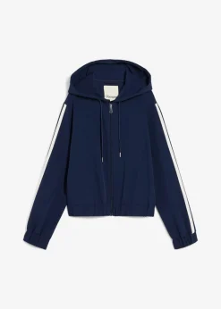 Discount Chaqueta de chándal con raya deportiva Mujer Chaquetas Y Abrigos