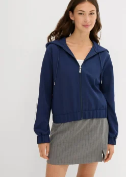 Discount Chaqueta de chándal con raya deportiva Mujer Chaquetas Y Abrigos