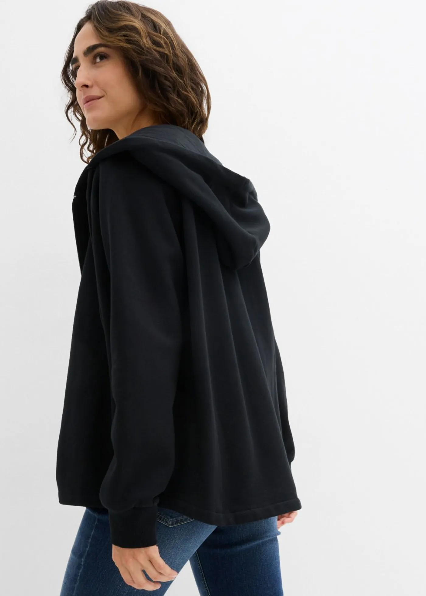 Sale Chaqueta de chándal de algodón orgánico puro Mujer Básicos|Ropa Cómoda