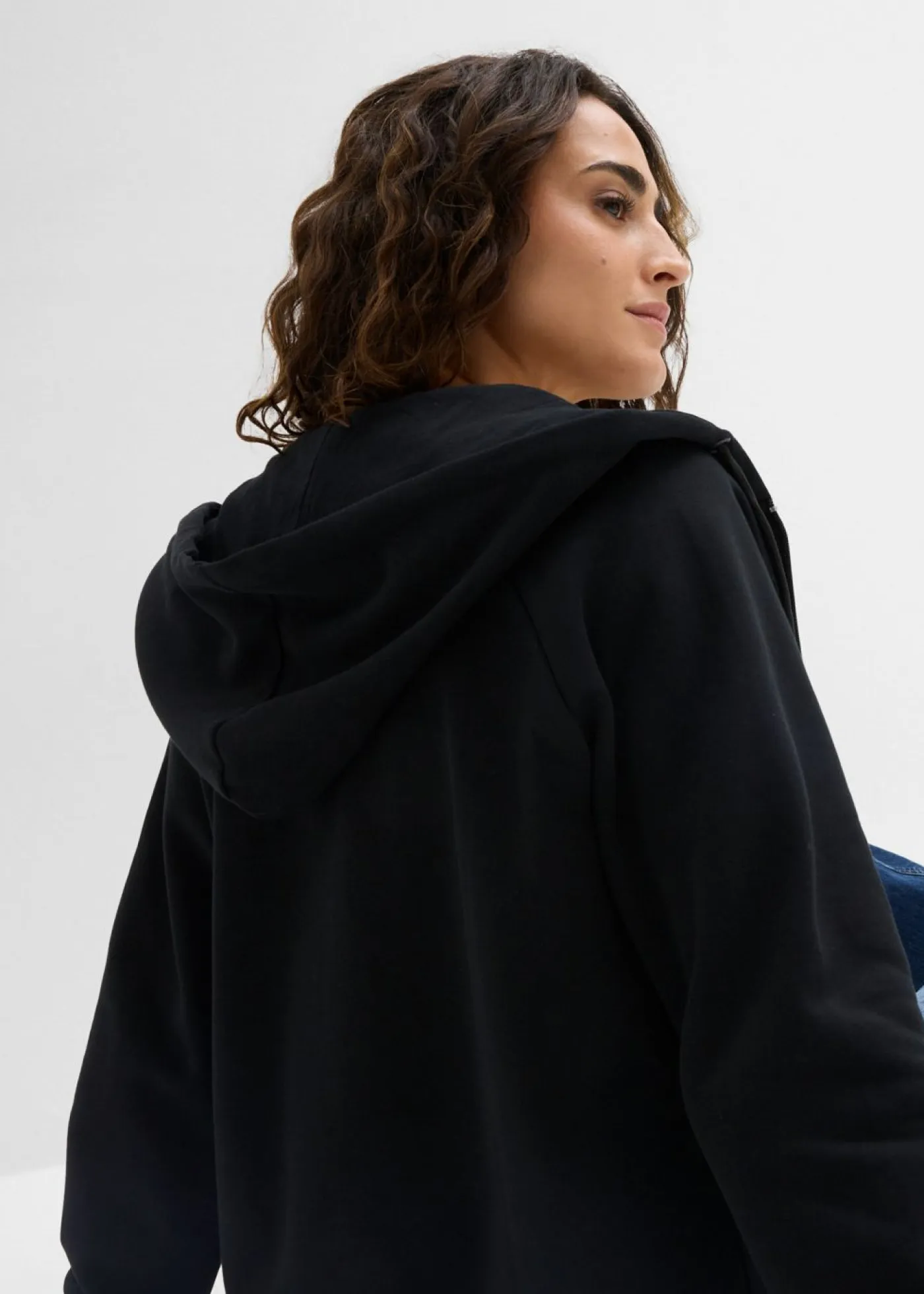 Sale Chaqueta de chándal de algodón orgánico puro Mujer Básicos|Ropa Cómoda