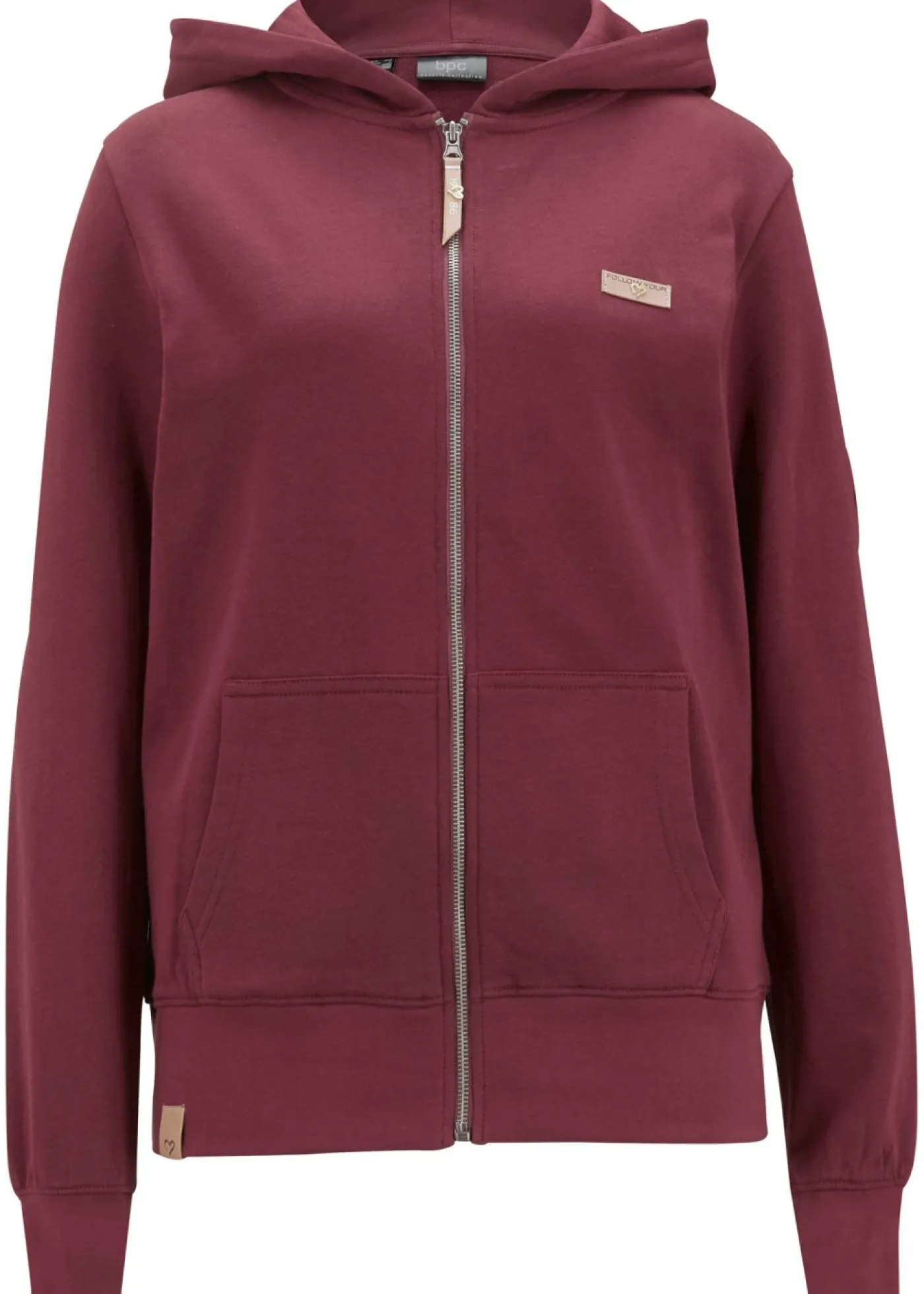 Chaqueta de chándal de algodón puro con capucha Mujer Ropa Cómoda