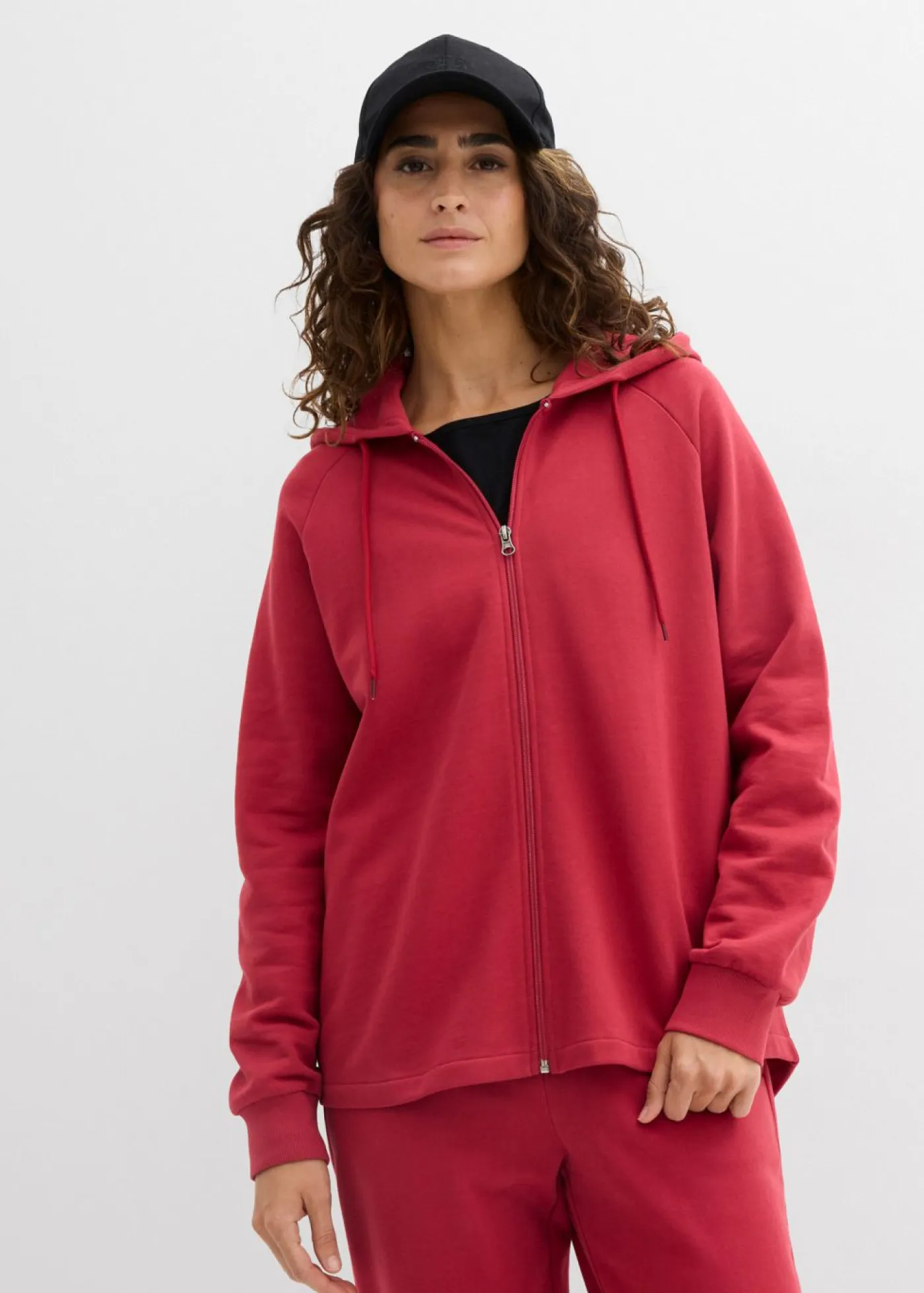 Outlet Chaqueta de chándal de algodón orgánico puro Mujer Básicos|Ropa Cómoda