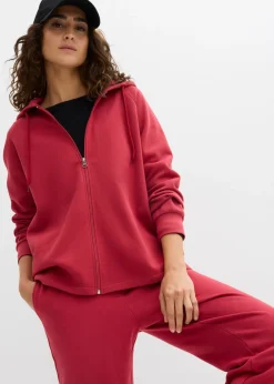 Outlet Chaqueta de chándal de algodón orgánico puro Mujer Básicos|Ropa Cómoda