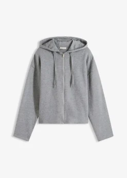 Outlet Chaqueta de chándal de algodón orgánico puro Mujer Básicos|Ropa Cómoda