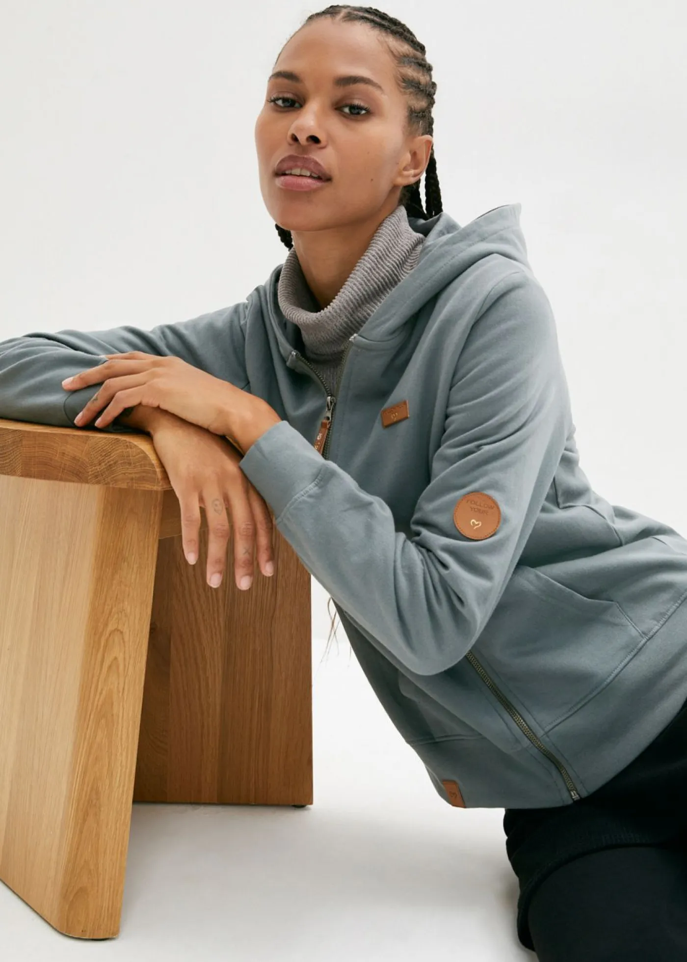 New Chaqueta de chándal de algodón puro con capucha Mujer Ropa Cómoda