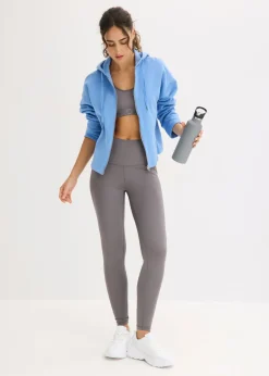 New Chaqueta de chándal de algodón orgánico puro Mujer Básicos|Ropa Cómoda