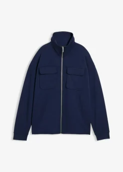 Discount Chaqueta de chándal de mezcla de viscosa ligeramente brillante Mujer Esenciales|Ropa Cómoda