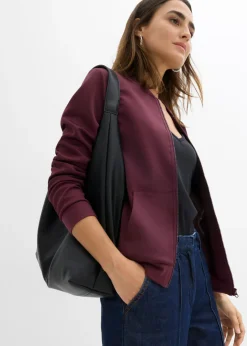 Chaqueta de chándal de neopreno con cremallera Mujer Básicos|Ropa Cómoda