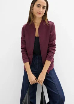 Chaqueta de chándal de neopreno con cremallera Mujer Básicos|Ropa Cómoda
