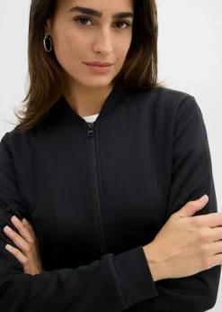 Chaqueta de chándal de neopreno con cremallera Mujer Básicos|Ropa Cómoda