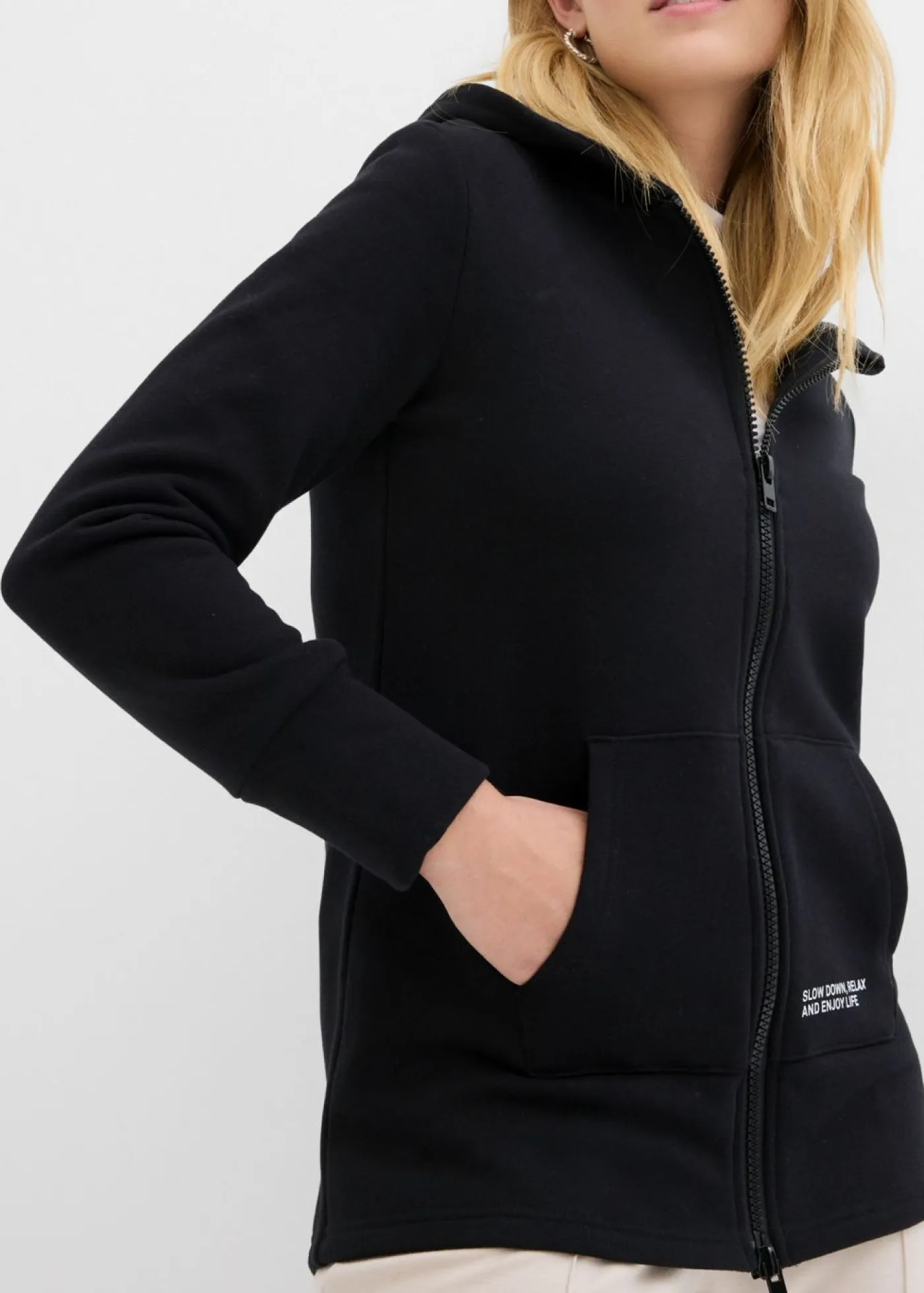 Discount Chaqueta de chándal de suave mezcla de algodón Mujer Ropa Cómoda