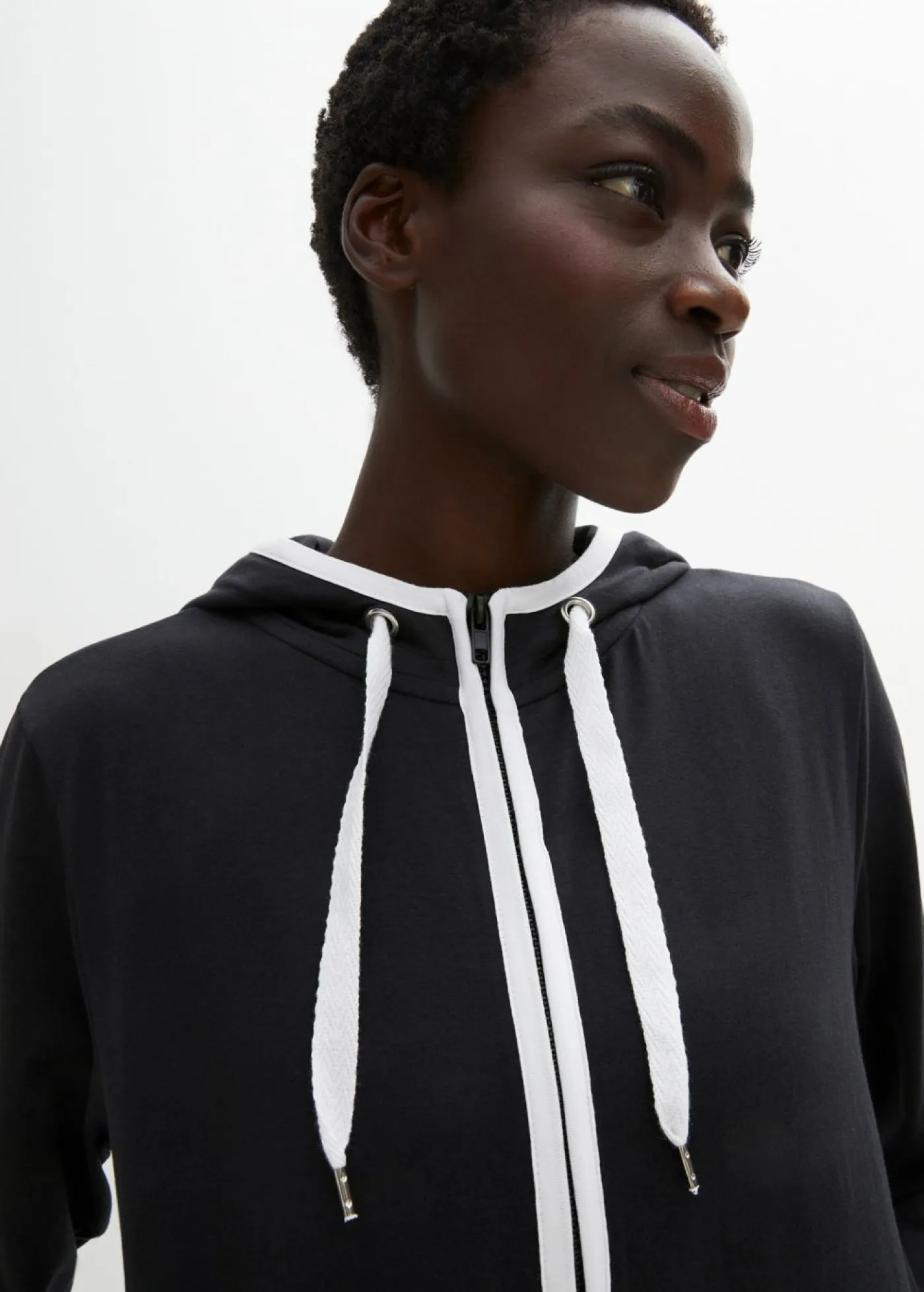 Best Chaqueta de chándal elástica con algodón Mujer Ropa Cómoda