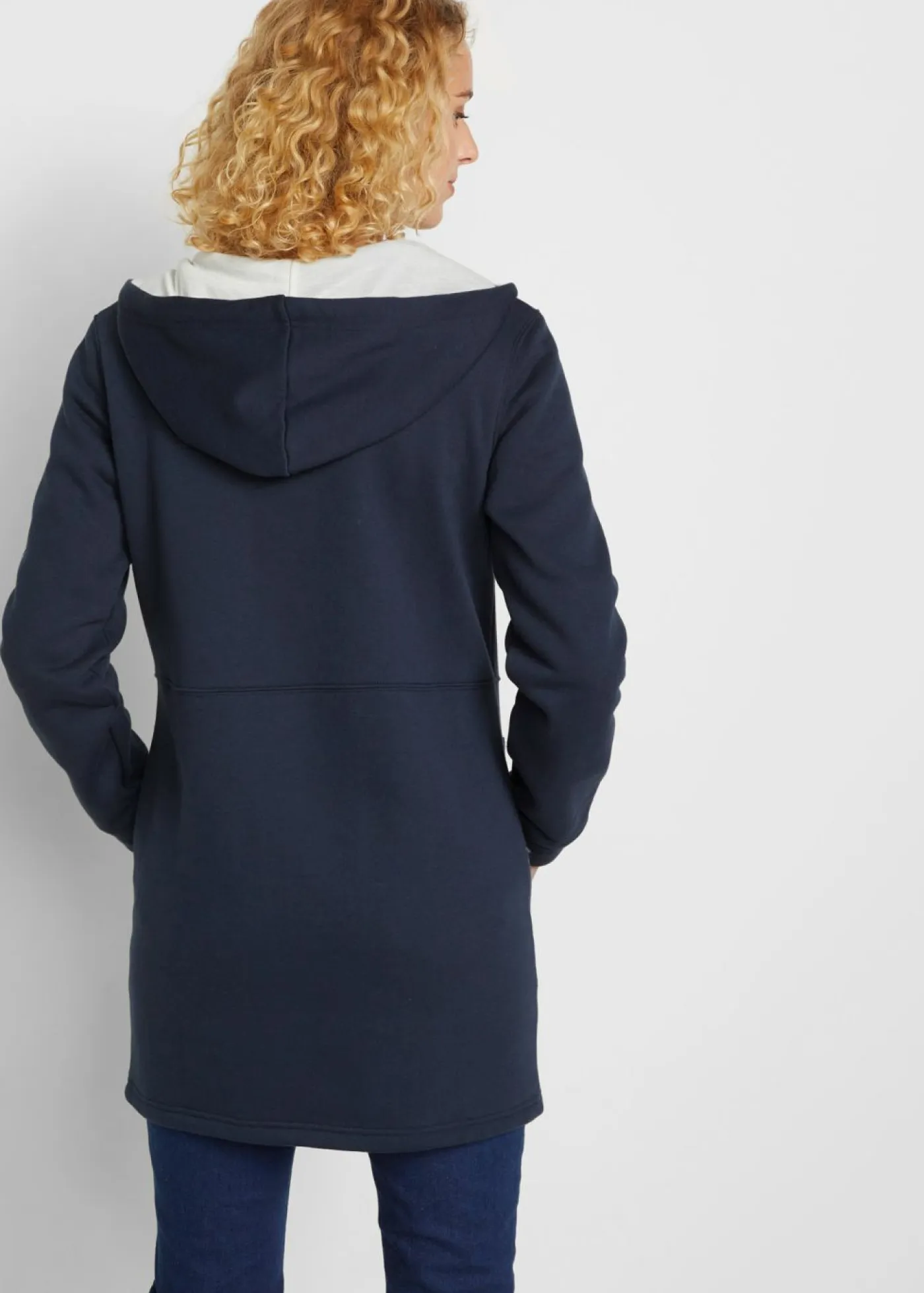 Sale Chaqueta de chándal larga con capucha Mujer Ropa Cómoda