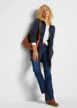 Sale Chaqueta de chándal larga con capucha Mujer Ropa Cómoda