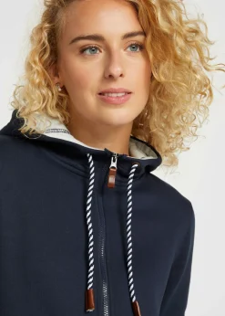Sale Chaqueta de chándal larga con capucha Mujer Ropa Cómoda