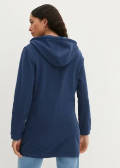 Discount Chaqueta de chándal larga con bolsillos con cremallera Mujer Ropa Cómoda