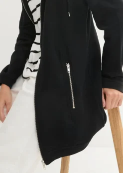 New Chaqueta de chándal larga con bolsillos con cremallera Mujer Ropa Cómoda