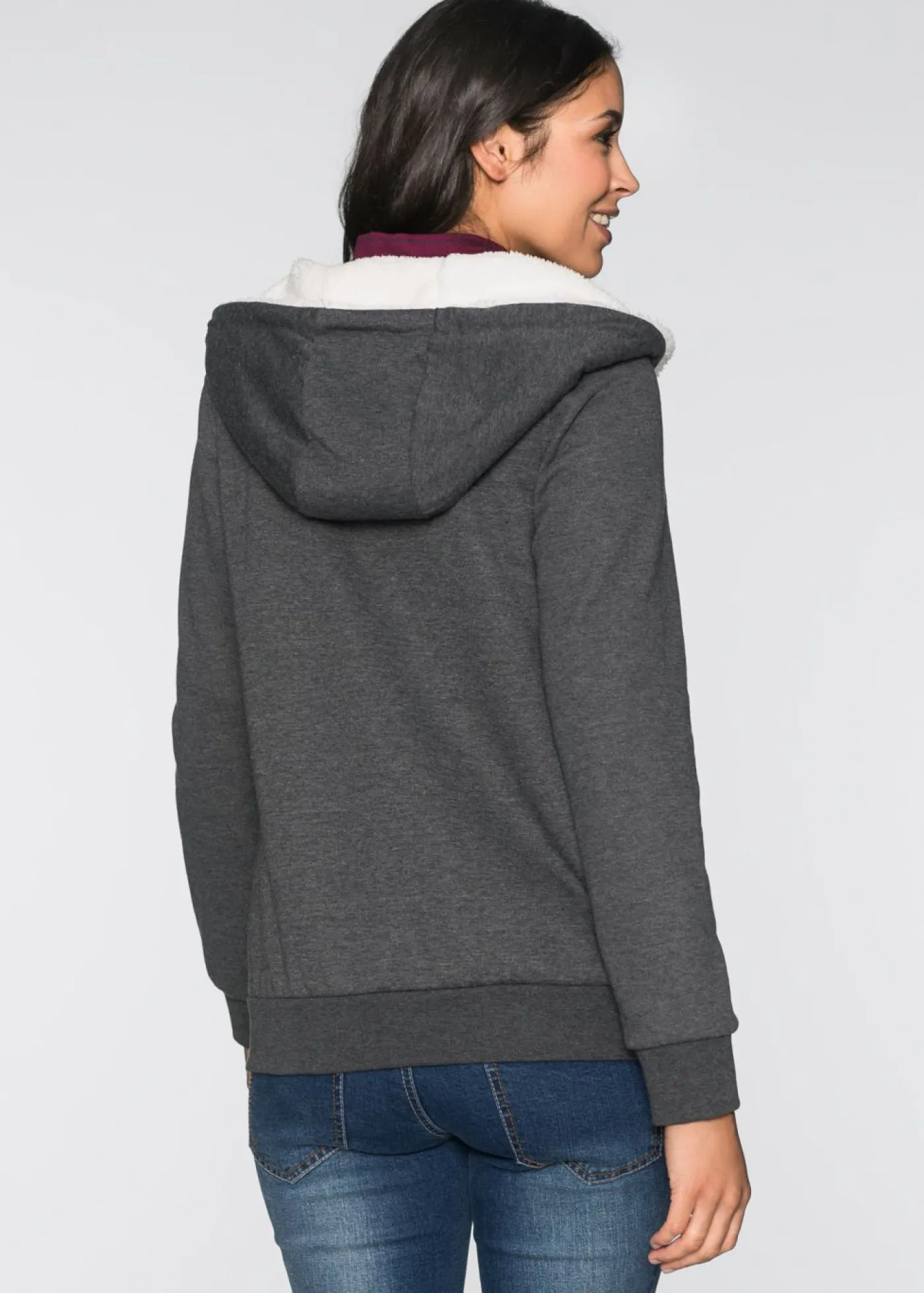 Best Chaqueta de chándal premamá y de porteo, 3 en 1, con interior esponjoso Mujer Premamá