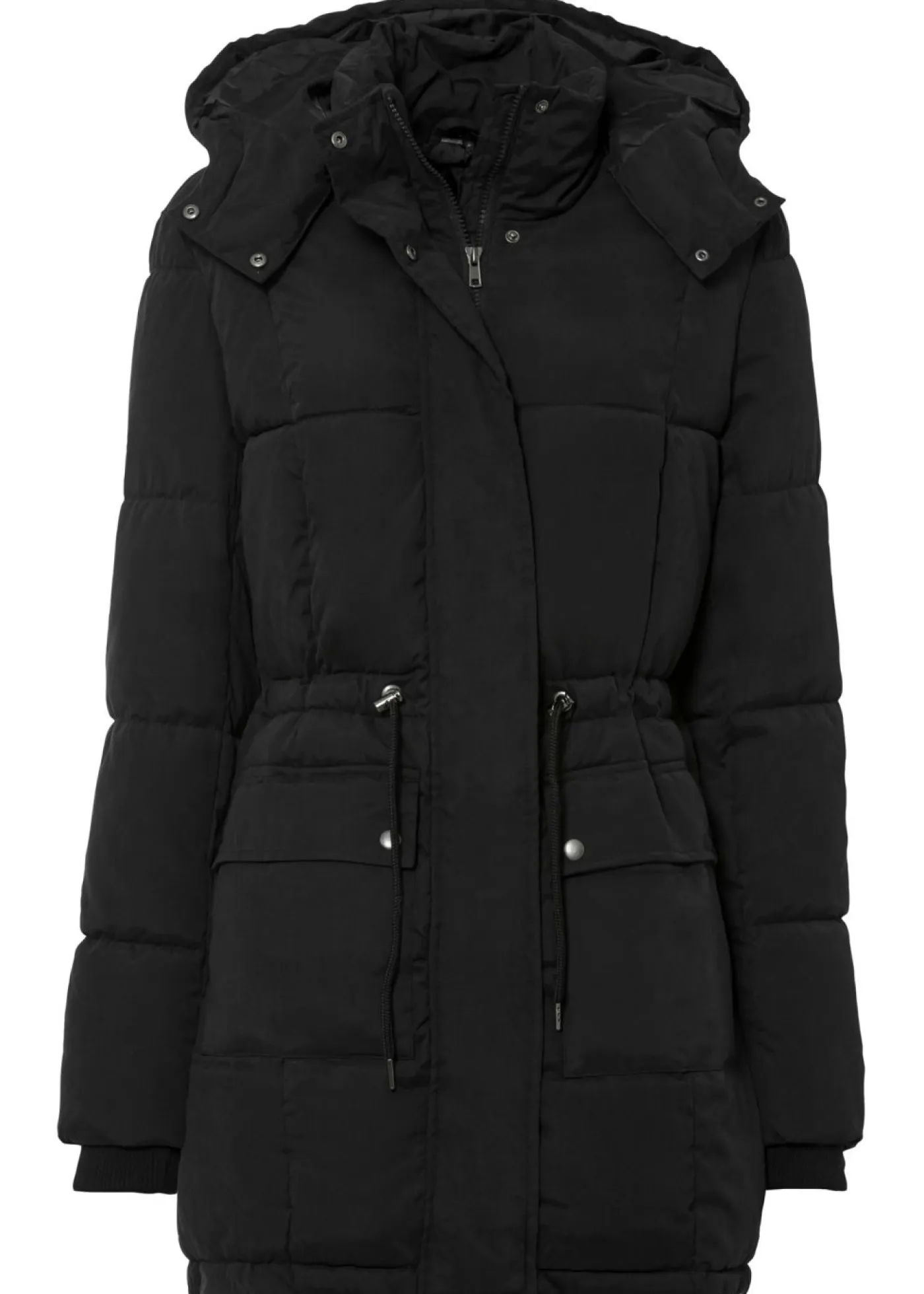 Best Chaqueta de invierno con cintura ajustable Mujer Chaquetas Y Abrigos