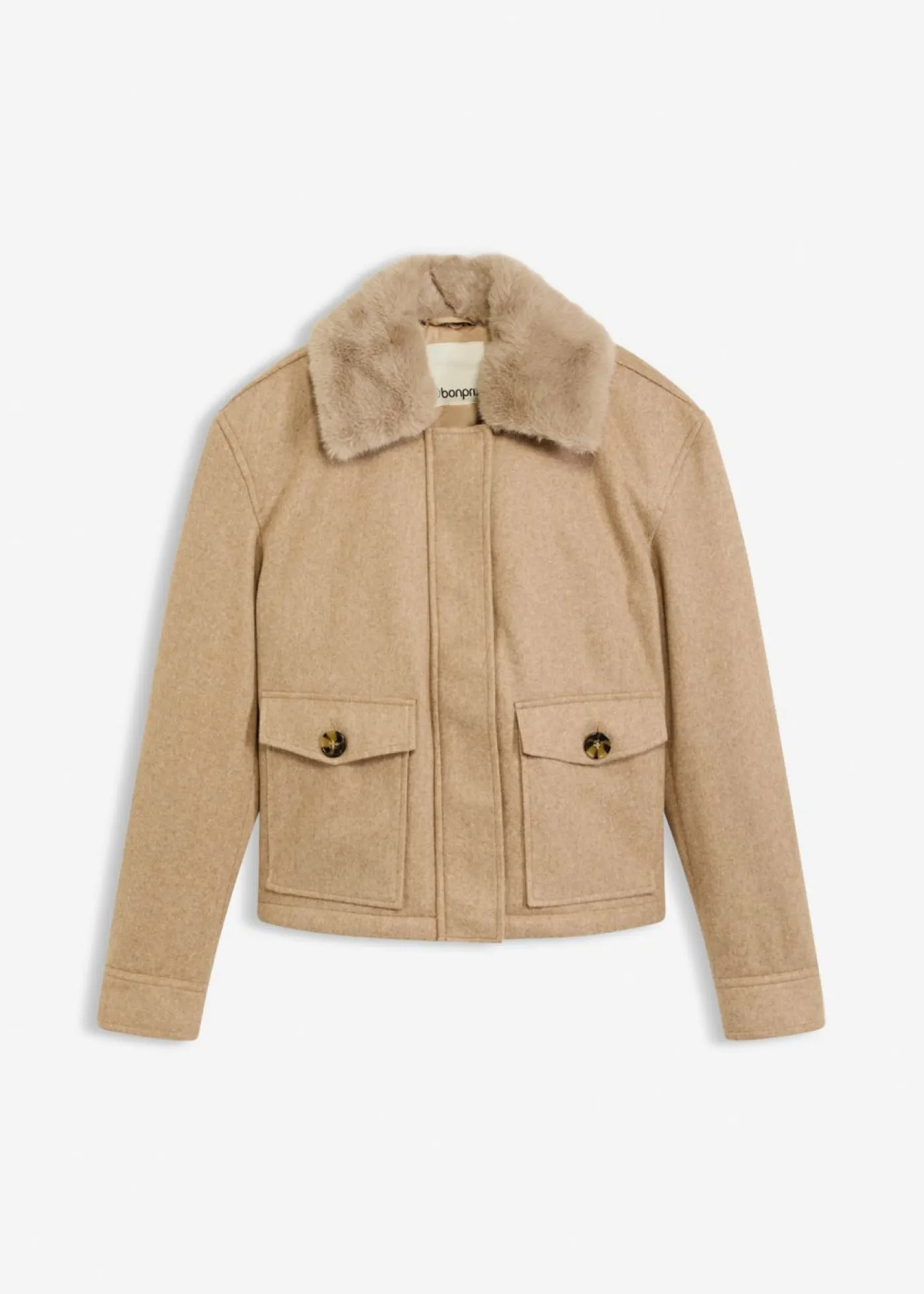 Best Chaqueta de invierno con aspecto de lana Mujer Chaquetas Y Abrigos