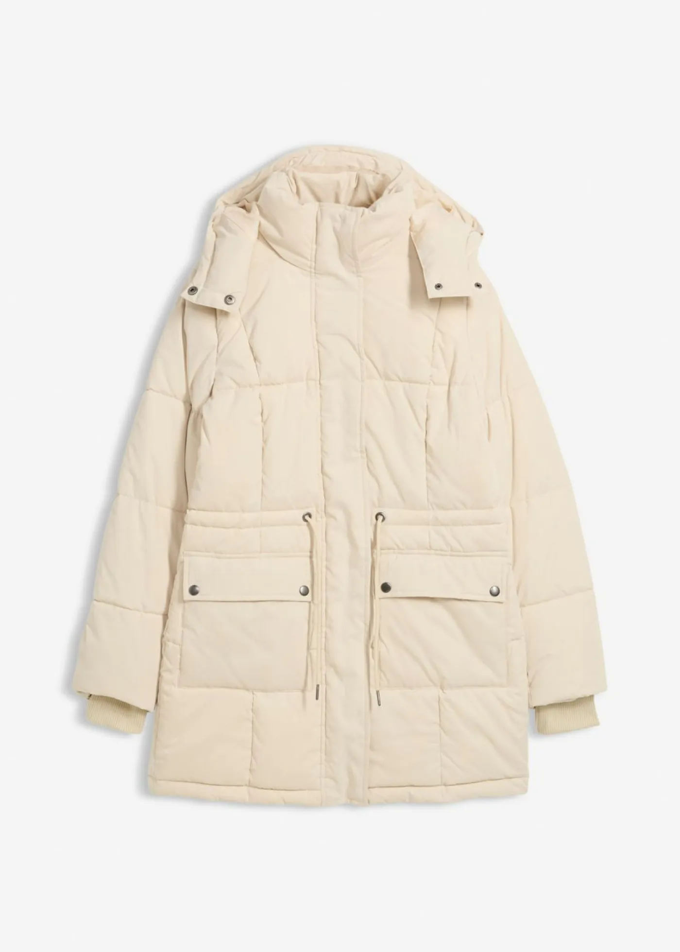 Clearance Chaqueta de invierno con cintura ajustable Mujer Chaquetas Y Abrigos