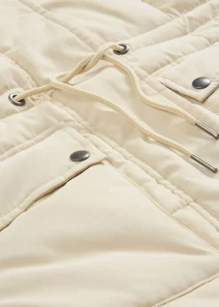 Clearance Chaqueta de invierno con cintura ajustable Mujer Chaquetas Y Abrigos